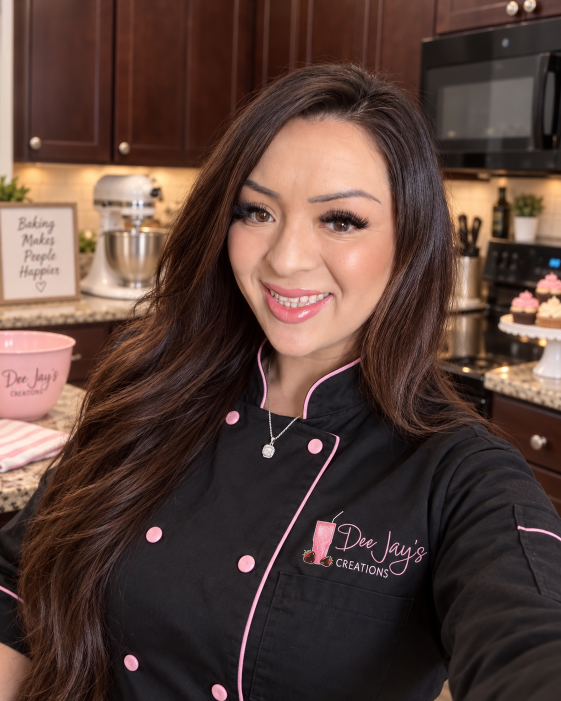 Dennise, the baker behind Dee Jay's Creations